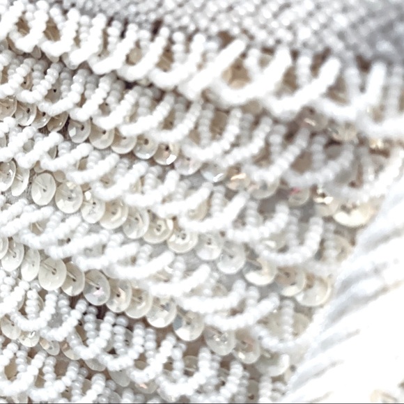 WALBORG By Hand Sequin & Beaded Vintage Hand Bag. - Picture 4 of 8